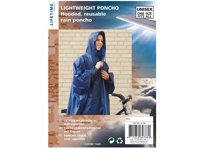 Regenschutz Poncho die etwas bessere Qualität