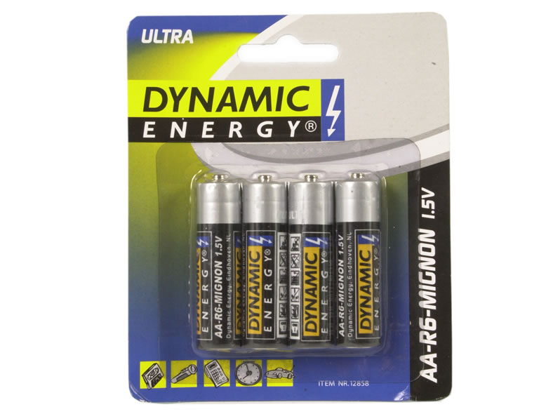Batterien R06 / AA ultra Dynamic Energy 4er Pack