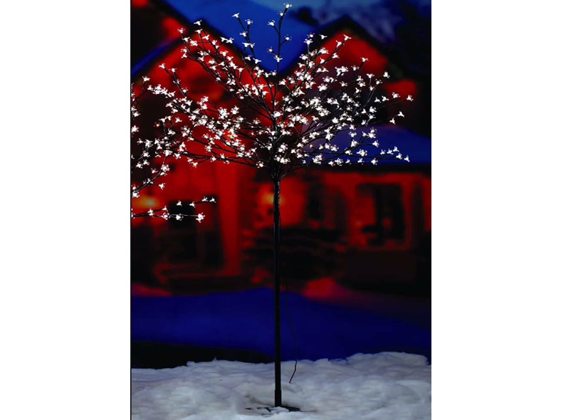LED Baum Bl¸ten 200 cm, 300 LED,  warm weiﬂ