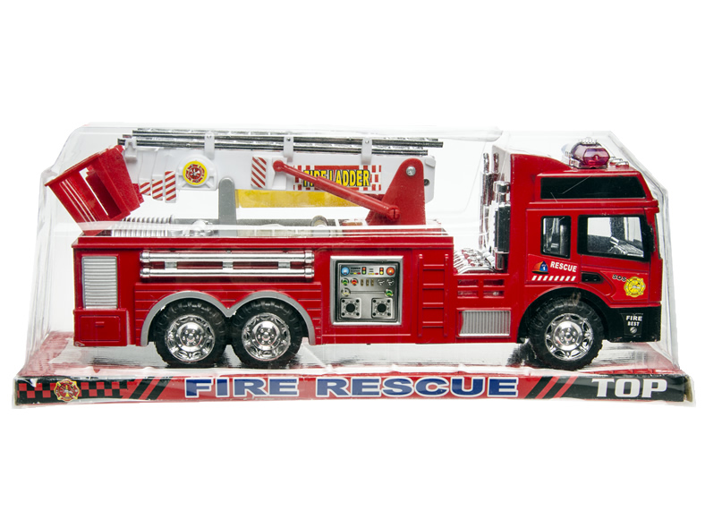 Feuerwehrwagen mit Leiter in Geschenkbox