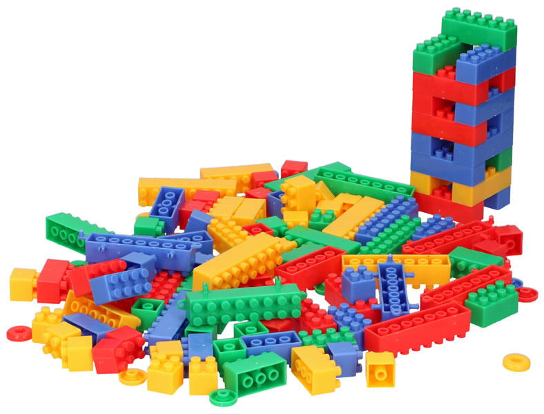 Blocks Steckbausteine Kunststoff ca. 130 Stück