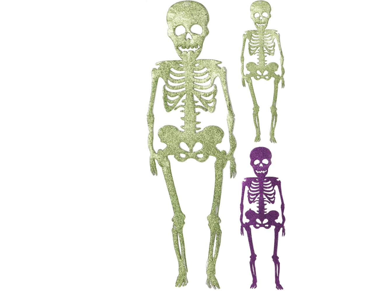 Halloween Skelett zu hängen