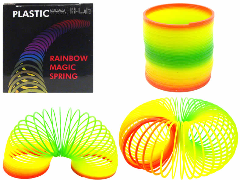 Magic Spring Spirale, Regenbogenfarben