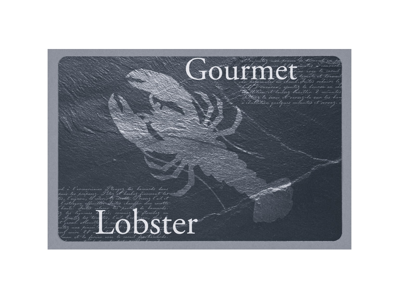 Platzdeckchen, Design: Lobster
