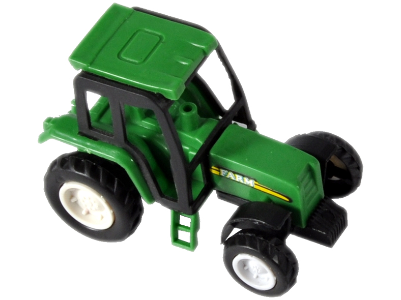 Traktor farblich sortiert, 8 x 4,5 x 6 cm,