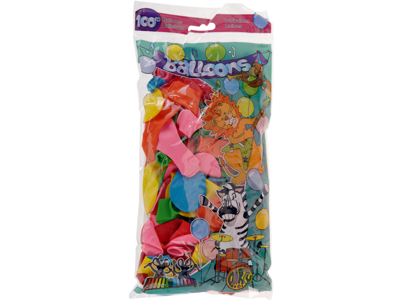Luftballons 100er Pack. vielfach sortierte Farben