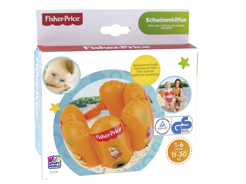 Fisher-Price Schwimmgürtel Schwimmlernhilfe für Kinder 3 bis 6 Schwimmhilfe 