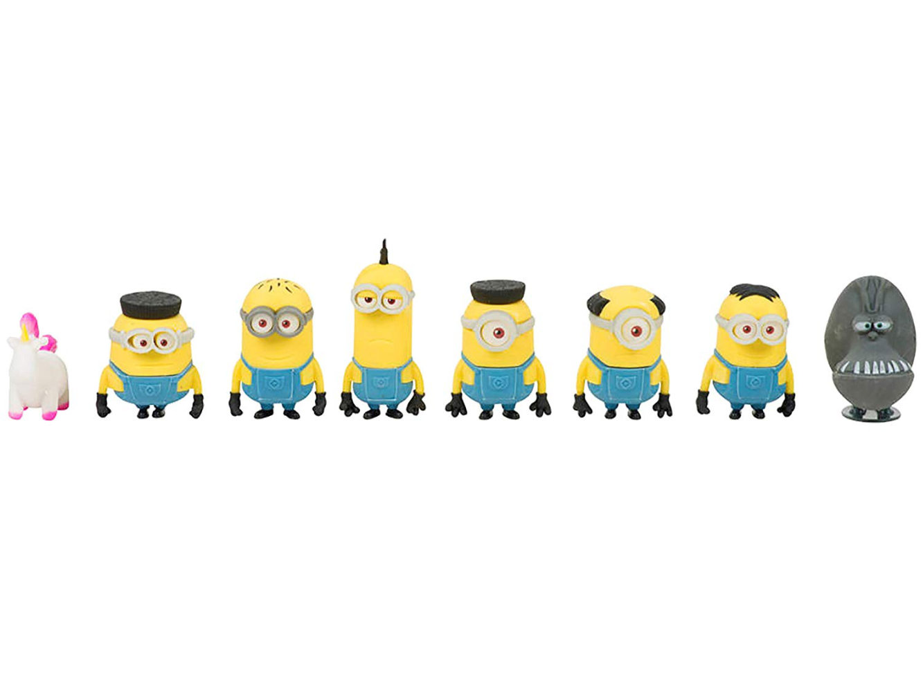 Despicable Me3, 8 Puzzle Radierer, Mehrfarbig