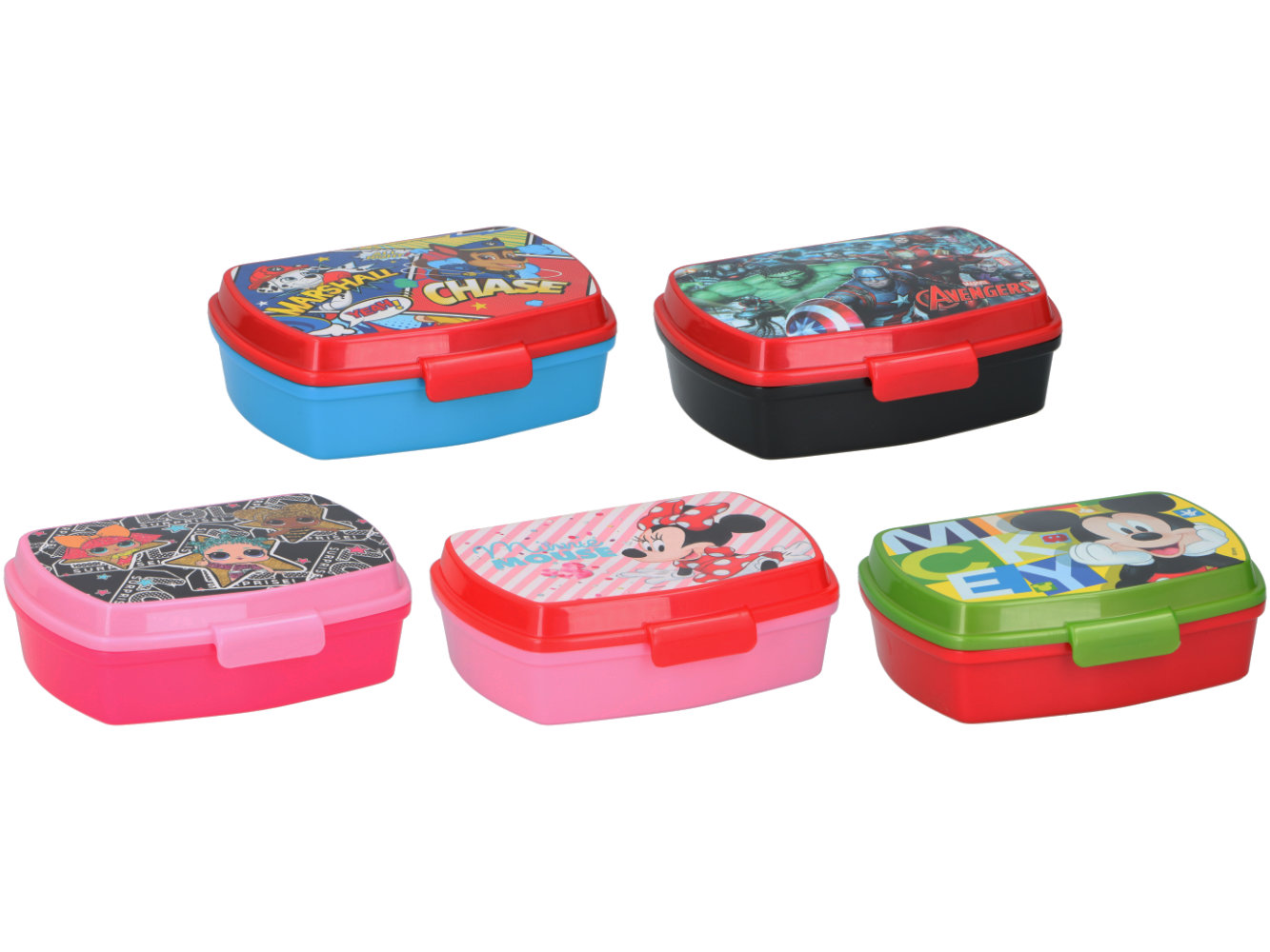 Disney Lunchbox Frühstücksdose, Brotdose für Kinder