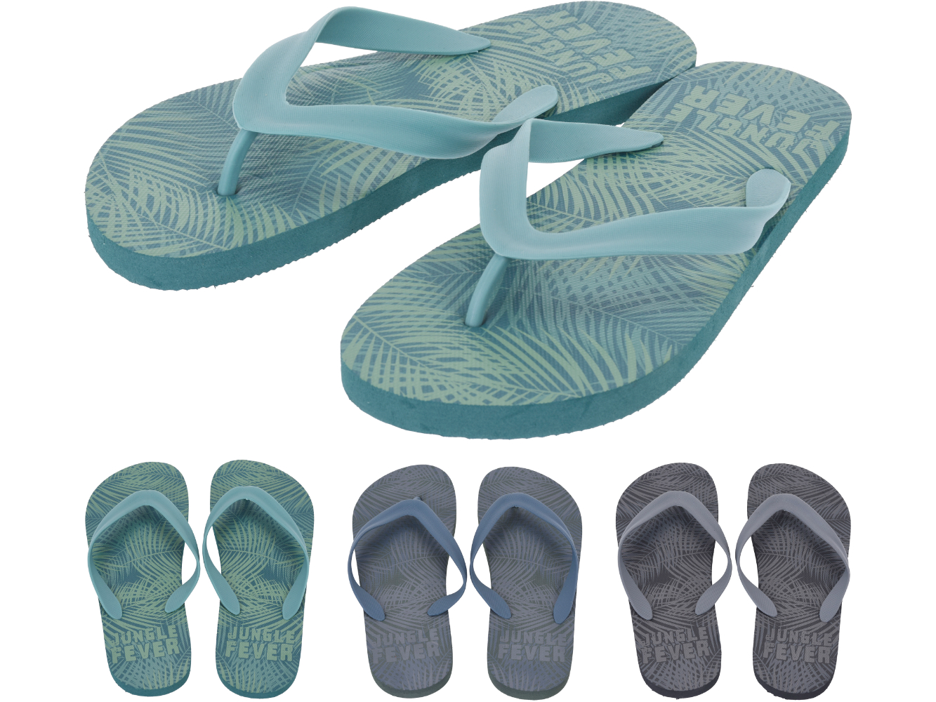 ProBeach Flip Flops Herren, 3-fach  sortiert, Gr. 40-45