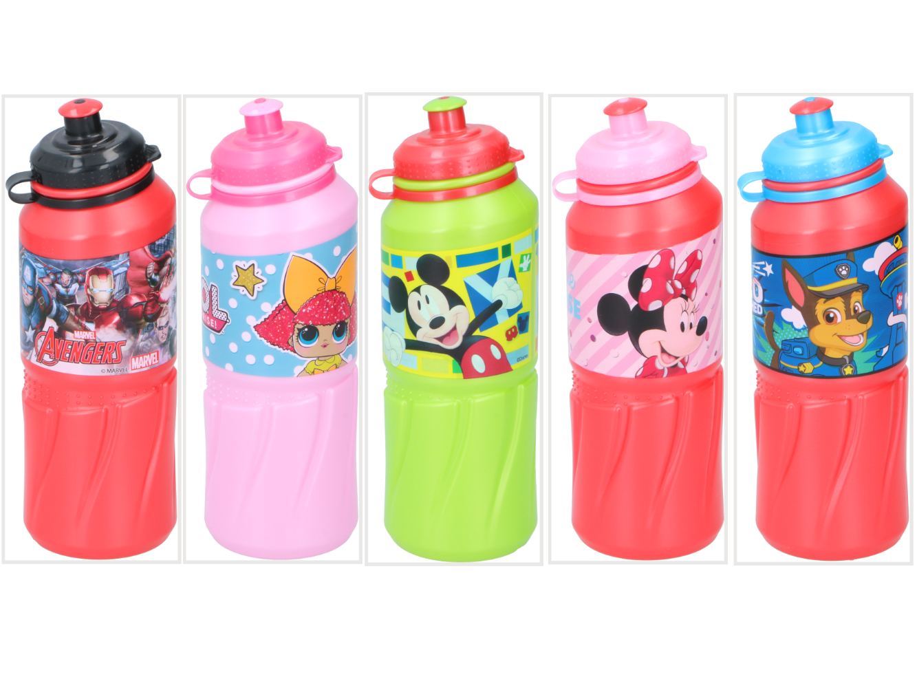 Disney Trinkflasche, Sportflasche für Kinder, 530 ml