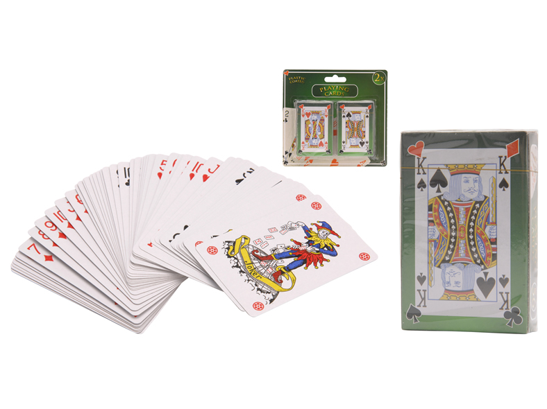 Spielkarten 52er Blatt von 2 bis ASS + 4Joker 2er-