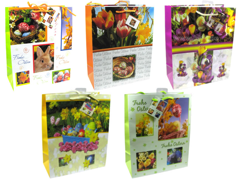 Geschenkbeutel mittel (178 x 98 x 228 mm), Ostern