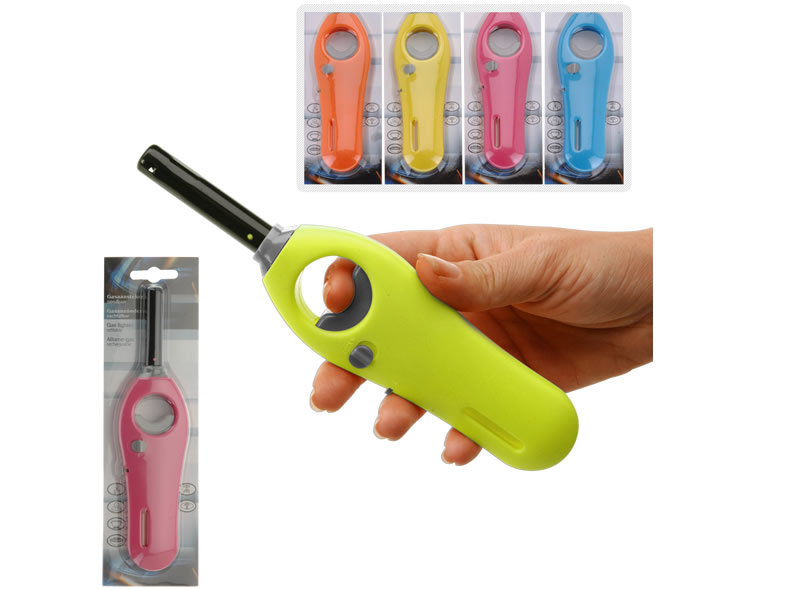 Gasanzünder / Stabfeuerzeug nachfüllbar, 19 cm