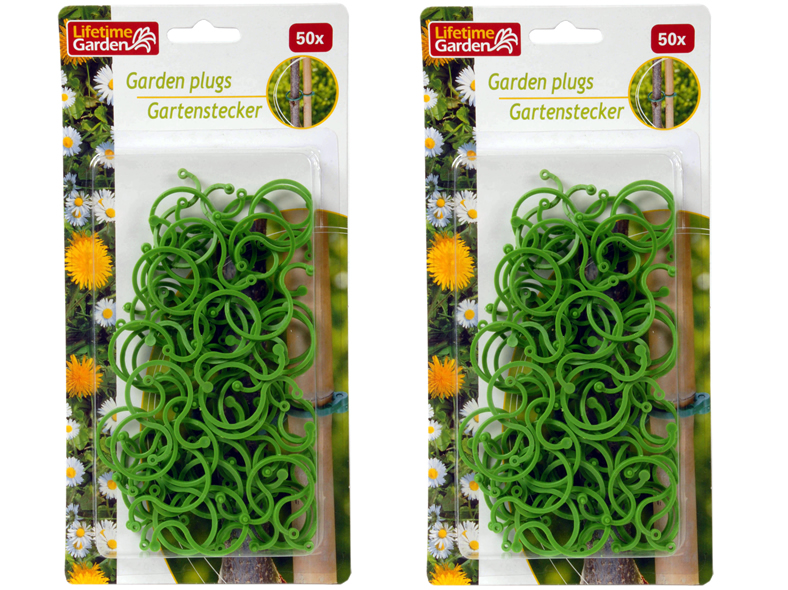 Pflanzenbinder 50 teilig, 2,8x0,1x4 cm,