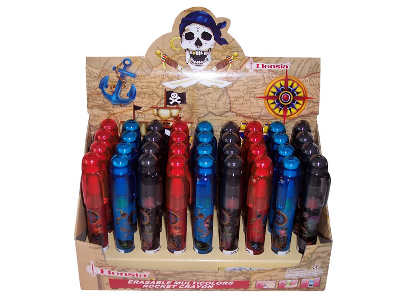 Steckwachsmalstifte BENSIA Piraten,
