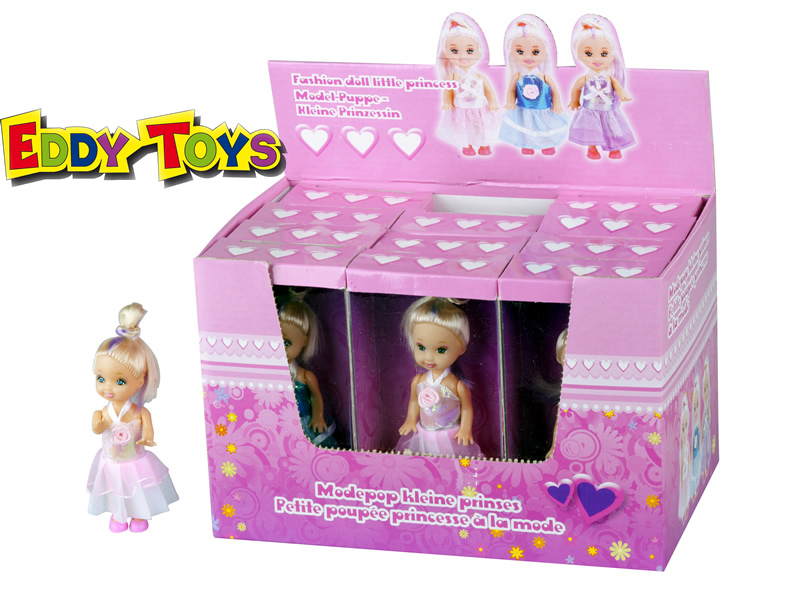 Model Puppe, mini 9 cm, 3fach sortiert,