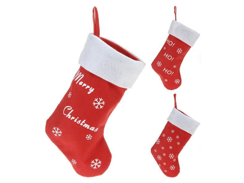 Nikolaus-Stiefel aus Filz 46 cm groß