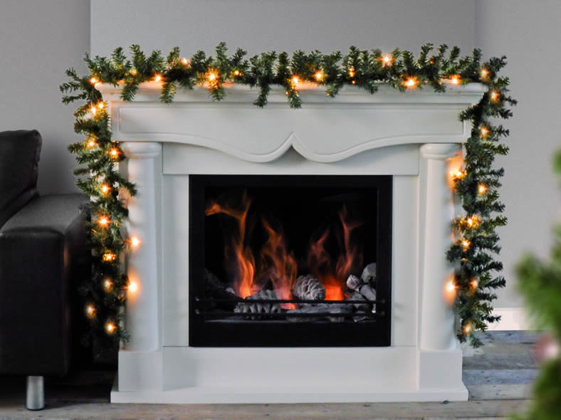 Girlande Weihnachten 270 cm, mit 30 LED