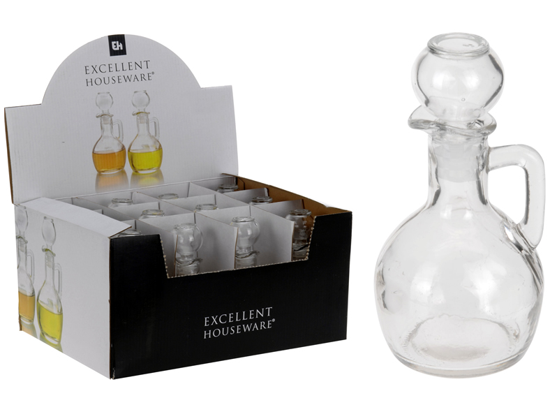 Öl- und Essigflasche aus Glas, 160ml