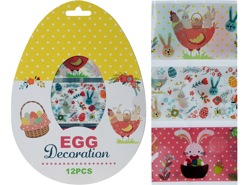 Ostereier Aufkleber, Dekoration