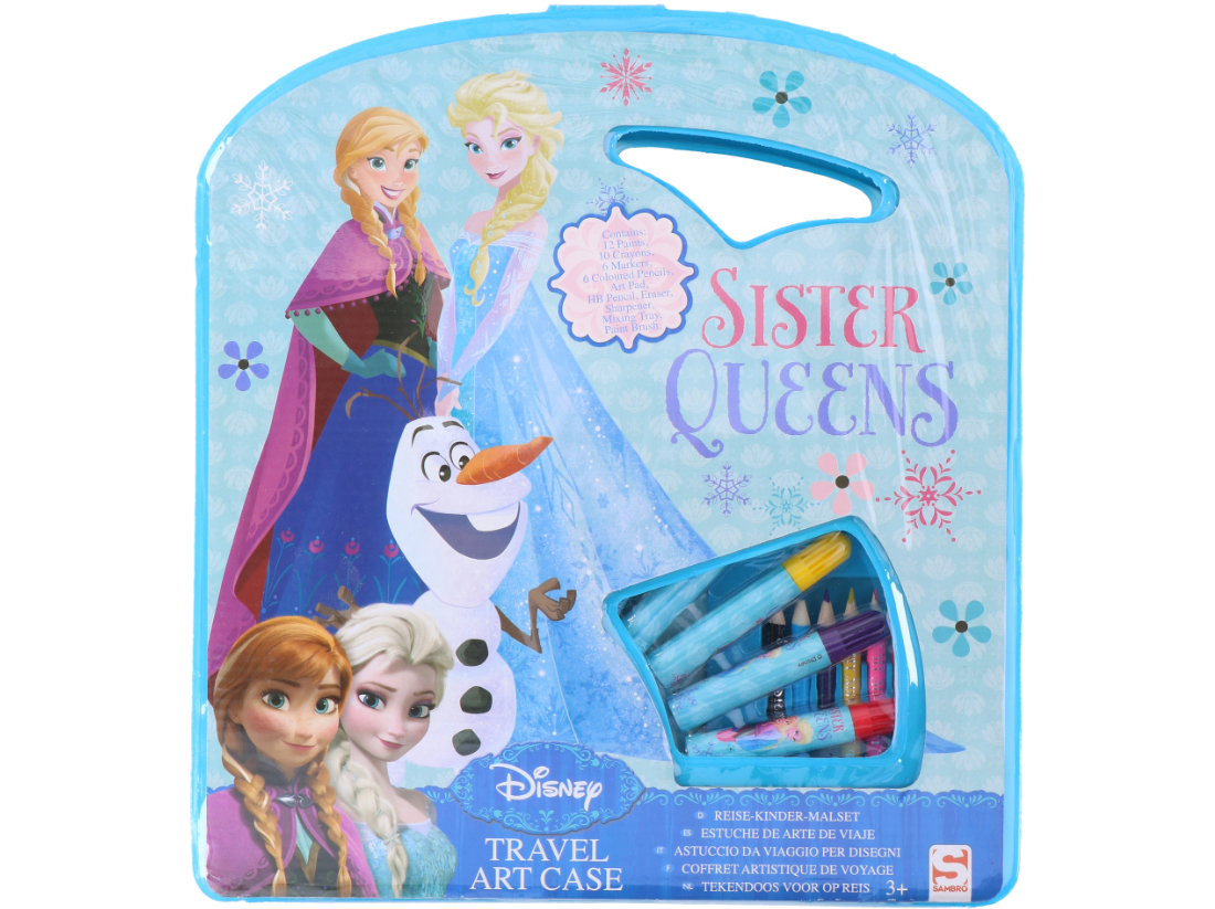 Reise Set, Mal-Stifte Set Disney Eiskönigin