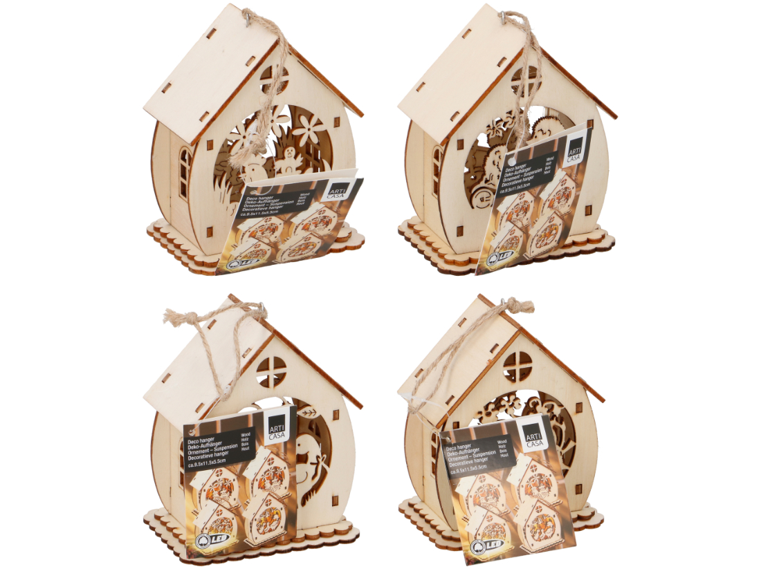 LED Deko Aufsteller Oster-Haus