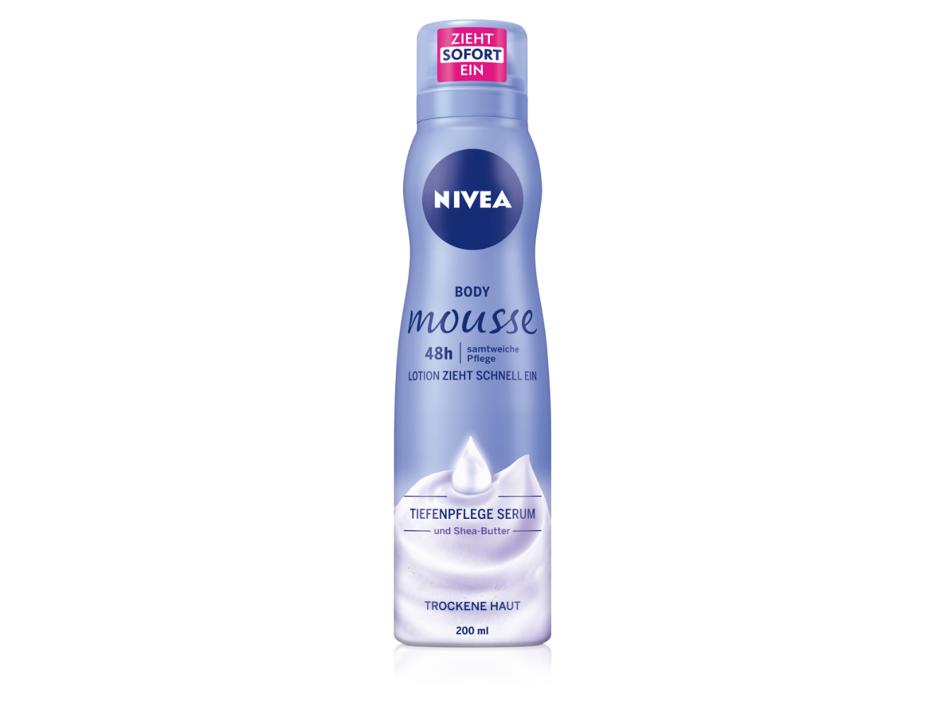 Nivea Body Mousse samtweiche Pflege 200 ml