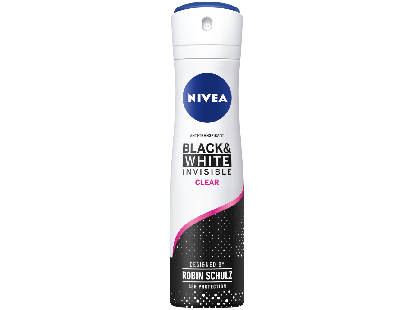 Nivea Deo Spray Black & White Invisible Clear 150 ml