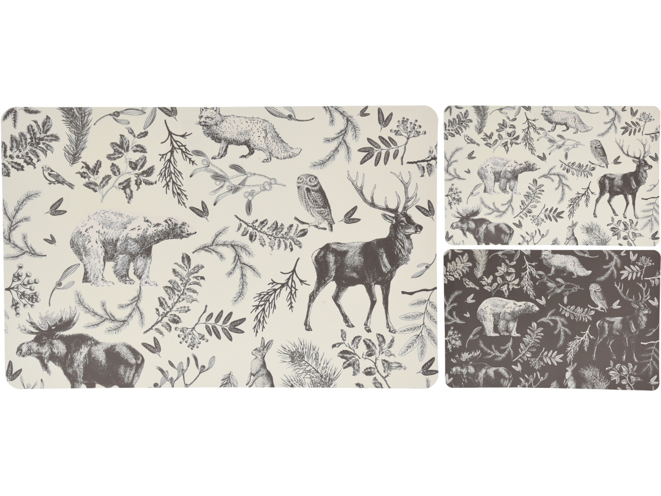 Tischset, Platzset, Platzdeckchen Forest / Hirsch