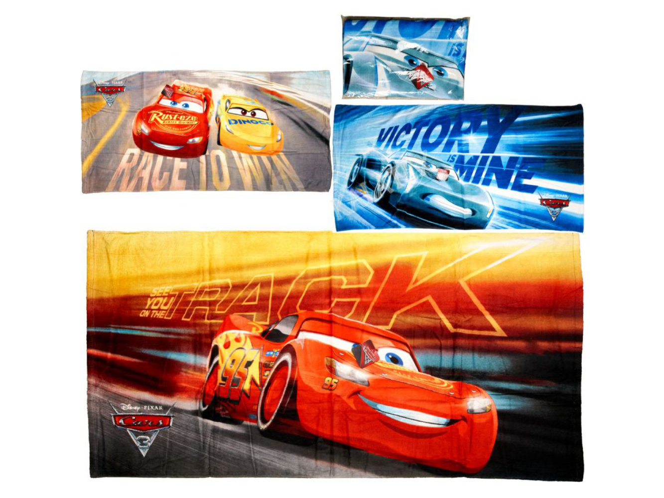 Disney CARS Badetuch, Duschtuch, Strandtuch für Kinder