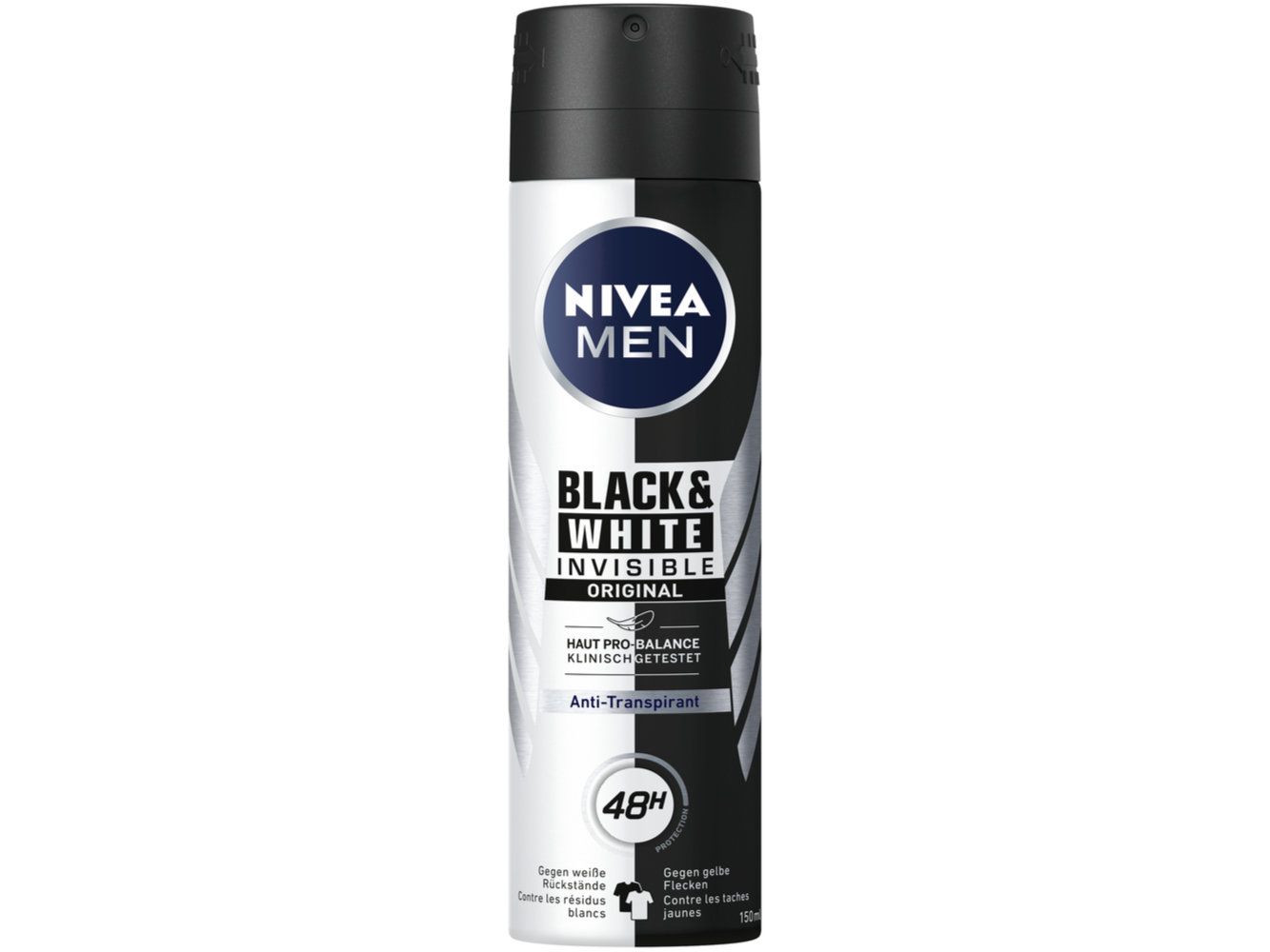 Nivea MEN Deo Spray Black & White by Robin Schulz 150 ml