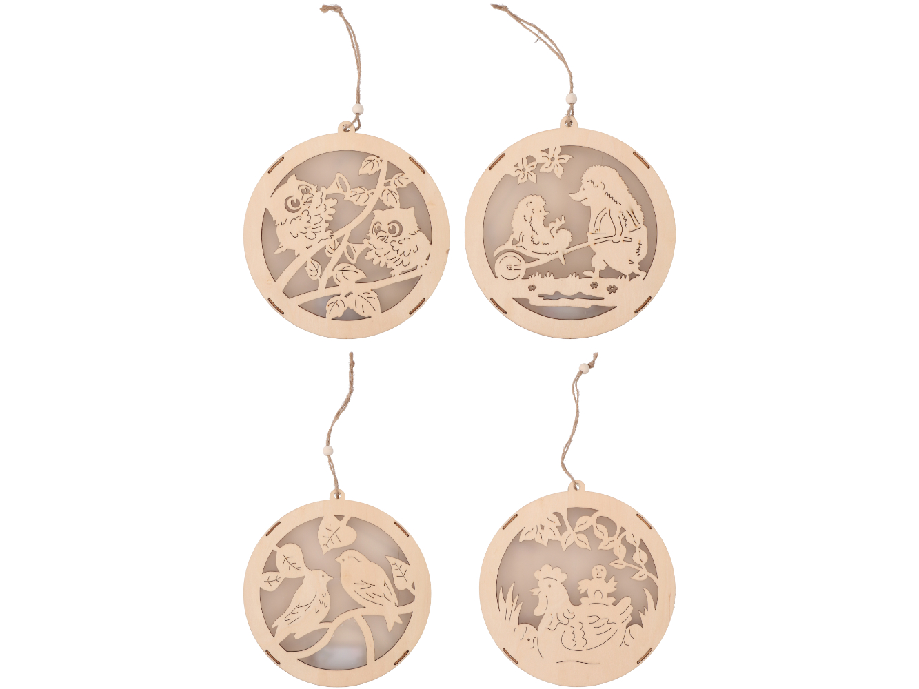 LED Deko Aufhänger Ostern, 6 LED