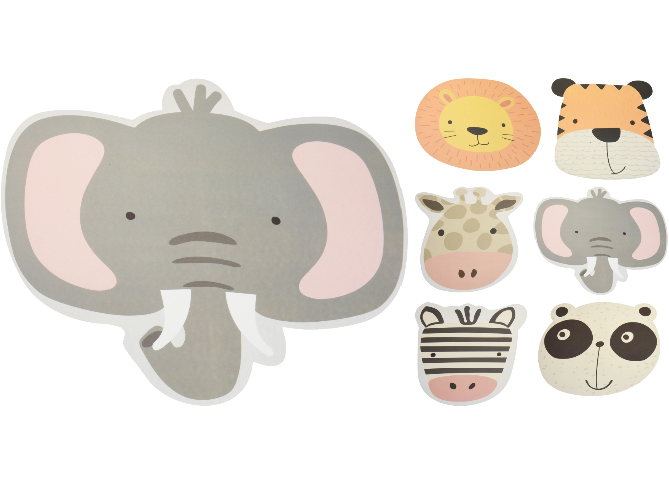 Kinder Tischset, Platzset, Platzdeckchen Tiere