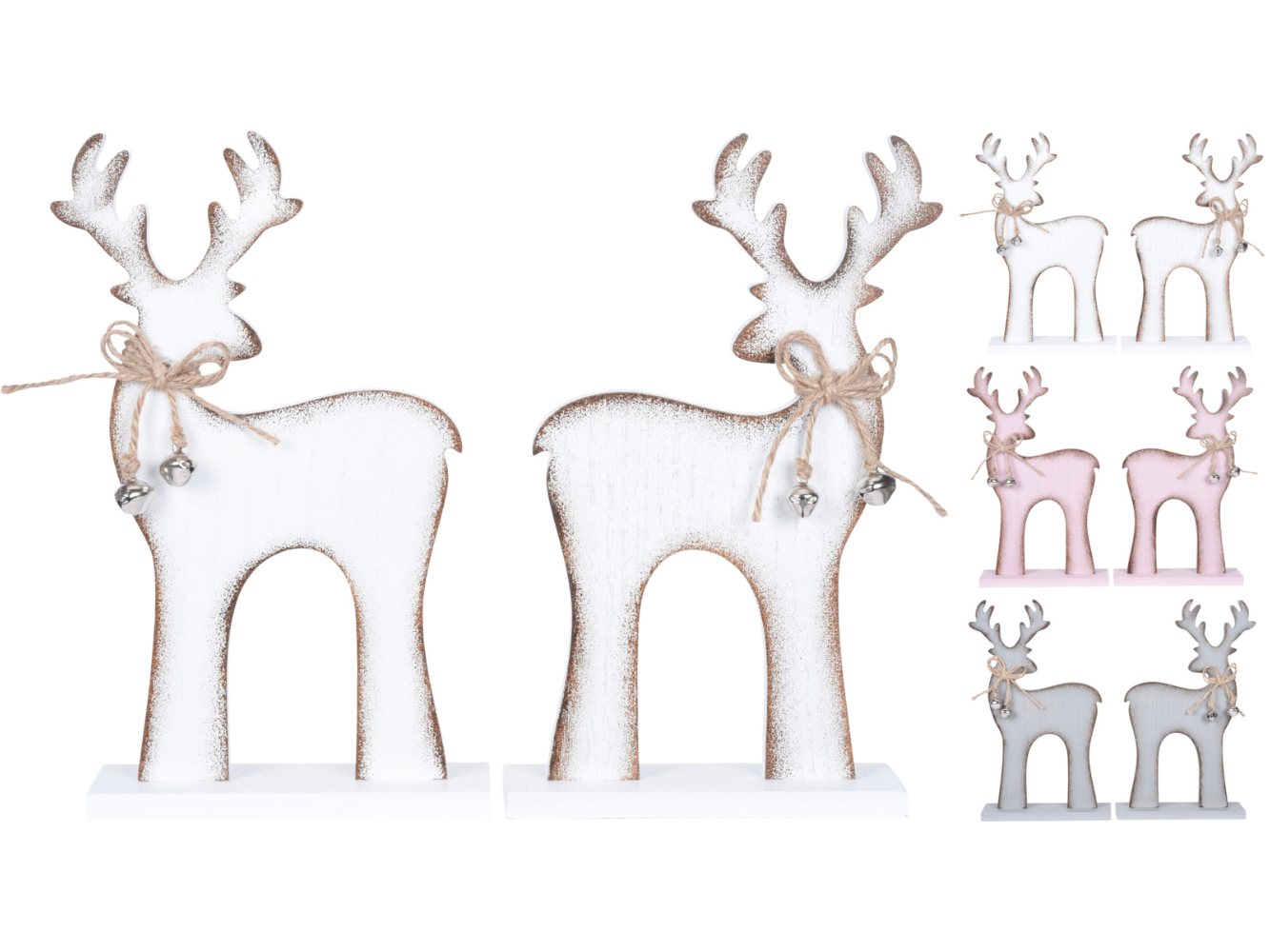 Deko Rentier / Hirsch aus Holz