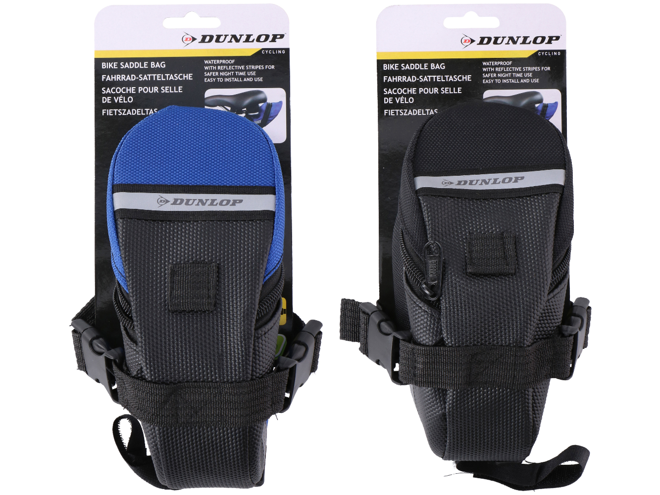 Dunlop Fahrrad-Satteltasche, wasserdicht