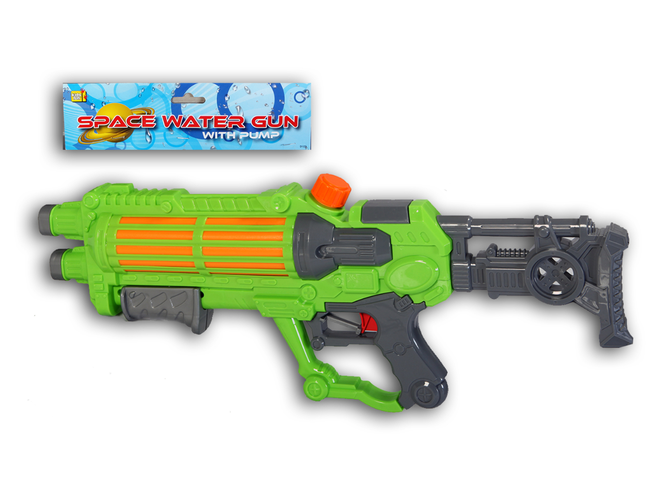 Wasserpistole, Wasserspritze, Shooter mit Wassertank & Pumpe