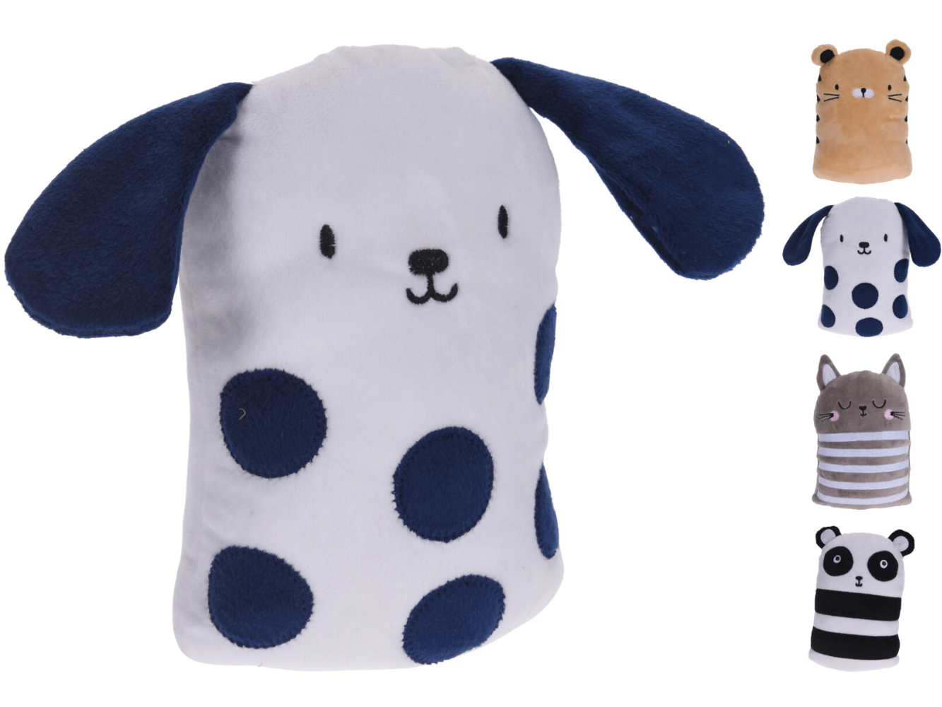 Türstopper Bär, Katze, Panda, Hund, 4-fach sortiert